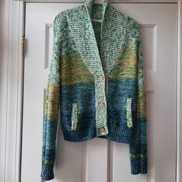 Sunset Embroidered Cardigan 